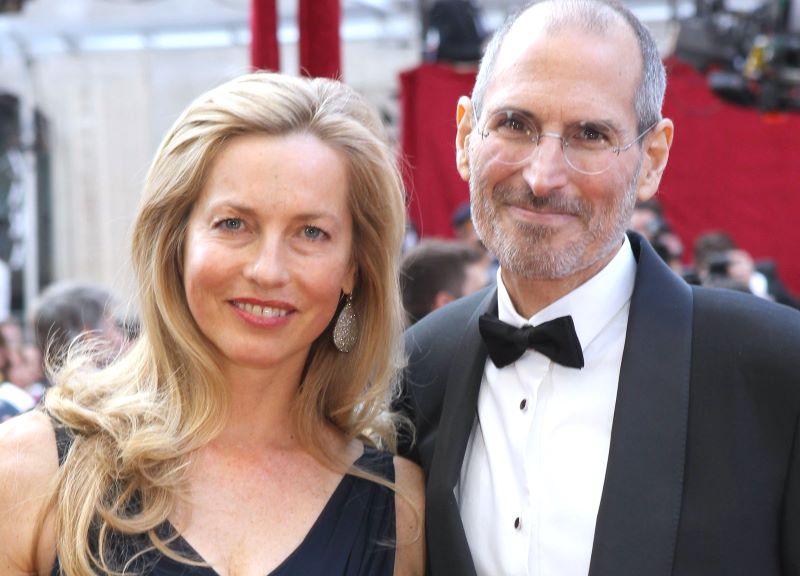 Laurene Powell and steve jobs