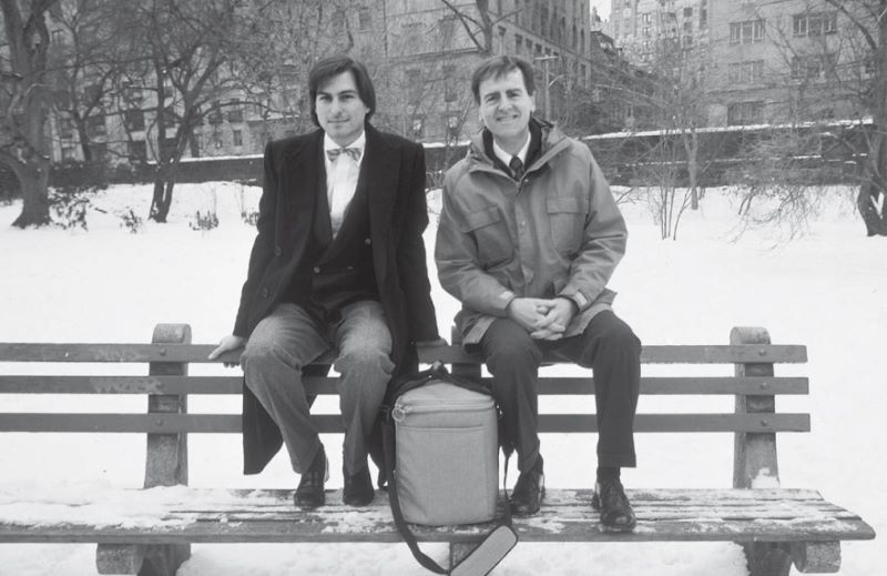 Steve Jobs with John Sculley in 1984