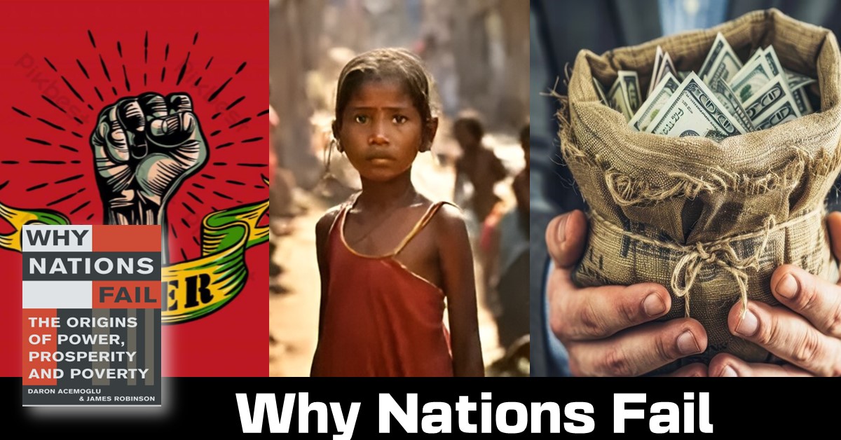 Why Nations Fail: The Origins of power, Prosperity, and Poverty